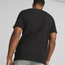 Essentials Logo Men's T-Shirt in Black, Size XL, Cotton/Polyester by Puma