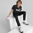 Essentials Logo T-Shirt - Youth 8-16 Years in Black, Size 2T, Cotton/Polyester by Puma