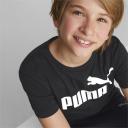 Essentials Logo T-Shirt - Youth 8-16 Years in Black, Size 4T, Cotton/Polyester by Puma