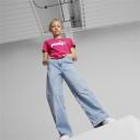 Essentials Logo T-Shirt - Youth 8-16 Years in Orchid Shadow, Size 5, Cotton by Puma