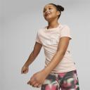 Essentials Logo T-Shirt - Youth 8-16 Years in Rose Dust, Size 3T, Cotton by Puma
