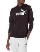 Essentials Logo Women's Hoodie in Black, Size XL, Cotton by Puma