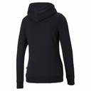 Essentials Logo Women's Hoodie in White, Size Small, Cotton by Puma