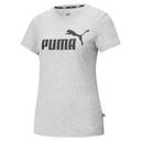 Essentials Logo Women's T-Shirt in Light Gray Heather, Size Large, Cotton by Puma