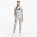 Essentials Logo Women's T-Shirt in Light Gray Heather, Size Large, Cotton by Puma