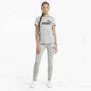 Essentials Logo Women's T-Shirt in Light Gray Heather, Size Medium, Cotton by Puma