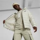 Essentials Men's Padded Jacket in Pebble Gray, Size XL by Puma