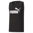 Essentials Men's Tank Top in Black, Size 2XL, Cotton by Puma