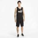 Essentials Men's Tank Top in Black, Size 2XL, Cotton by Puma