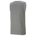 Essentials Men's Tank Top in Medium Gray Heather, Cotton by Puma
