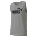 Essentials Men's Tank Top in Medium Gray Heather, Cotton by Puma