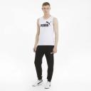 Essentials Men's Tank Top in White, Size Medium, Cotton by Puma