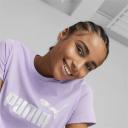 Essentials+ Nova Shine Women's T-Shirt in Vivid Violet, Size Small, Cotton by Puma