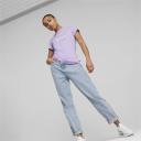 Essentials+ Nova Shine Women's T-Shirt in Vivid Violet, Size Small, Cotton by Puma