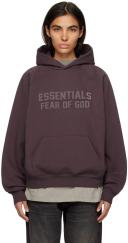 Essentials Purple Raglan Hoodie