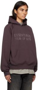 Essentials Purple Raglan Hoodie