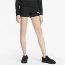 Essentials+ Shorts - Girls 8-16 Years in Black, Size 3T, Cotton/Elastane by Puma