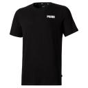 Essentials Small Logo Men's T-Shirt in Black, Size XL, Cotton/Polyester by Puma