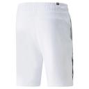Essentials+ Tape Men's Shorts in White, Size XL, Cotton/Polyester by Puma