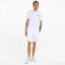 Essentials+ Tape Men's Shorts in White, Size XL, Cotton/Polyester by Puma