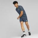 Essentials+ Tape Men's T-Shirt in Dark Night, Size Small, Cotton/Polyester by Puma