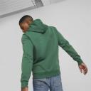 Essentials+ Two-Tone Big Logo Men's Hoodie in Vine, Size Small, Cotton by Puma