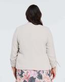 Estelle Plus Thea Bow Sleeve Jacket Nude
