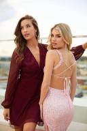 Esther & Co. Larella Dress - Pink XS