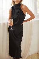 Esther & Co. Zariah Dress - Black L
