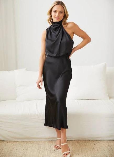 Esther & Co. Zariah Dress - Black L