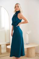 Esther & Co. Zariah Dress - Teal XL