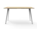Eternity High Bar Table 1800 x 900 / White / Black