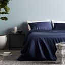 ettitude Bamboo Lyocell Signature Sateen Duvet Cover in Blue/Ocean | Single
