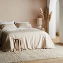 ettitude Bamboo Lyocell Signature Sateen Duvet Cover in Sky/Blue | Queen