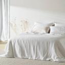 ettitude Bamboo Lyocell Signature Sateen Duvet Cover in Sky/Blue | Queen