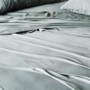 ettitude Bamboo Lyocell Signature Sateen Duvet Cover in Sky/Blue | Queen