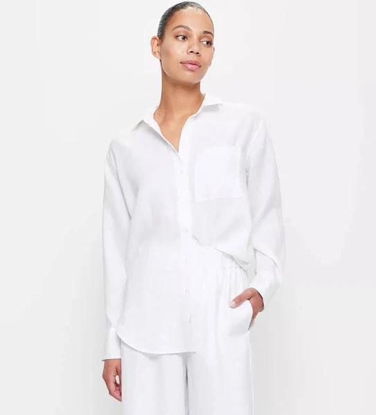 European Linen Long Sleeve Shirt