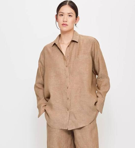 European Linen Long Sleeve Shirt