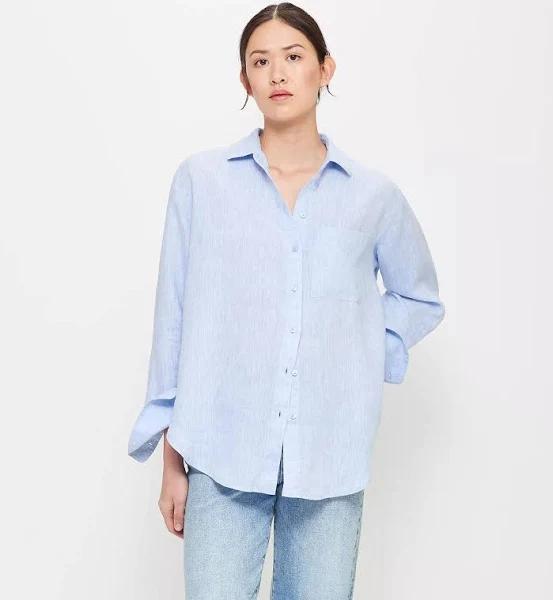 European Linen Long Sleeve Shirt