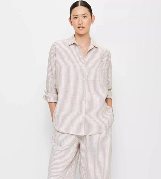 European Linen Long Sleeve Shirt