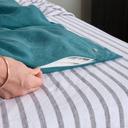 Eve Linen | Teal Quilt Cover | Queen | Sheet Society