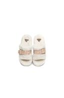 EVERAU Curly Sheepskin Wool Slides Women Croft