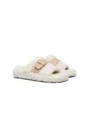 EVERAU Curly Sheepskin Wool Slides Women Croft