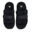 EVERAU Curly Sheepskin Wool Slides Women Croft