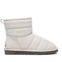 EVERAU Mini Sheepskin Boots Women Puffer