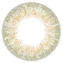 EverColor 1Day Moist UV LUQUAGE Contact Lens Aqua Beige 0.00 10pcs