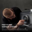 Everdure by Heston Blumenthal 4K Charcoal/Electric BBQ - Stone