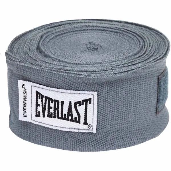 Everlast 180" Grey Hand Wraps