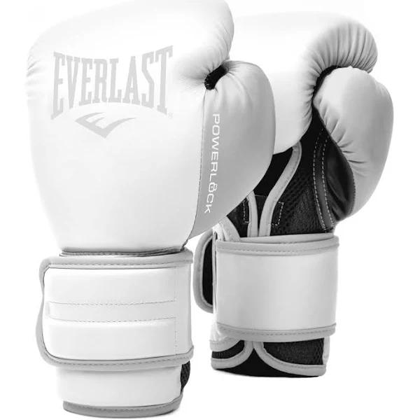 Everlast Powerlock 2 Pro Hook & Loop Training Gloves White / 14 OZ