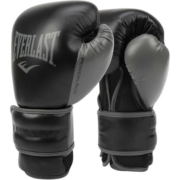 Everlast Powerlock Training Gloves, Size 10oz, Black
